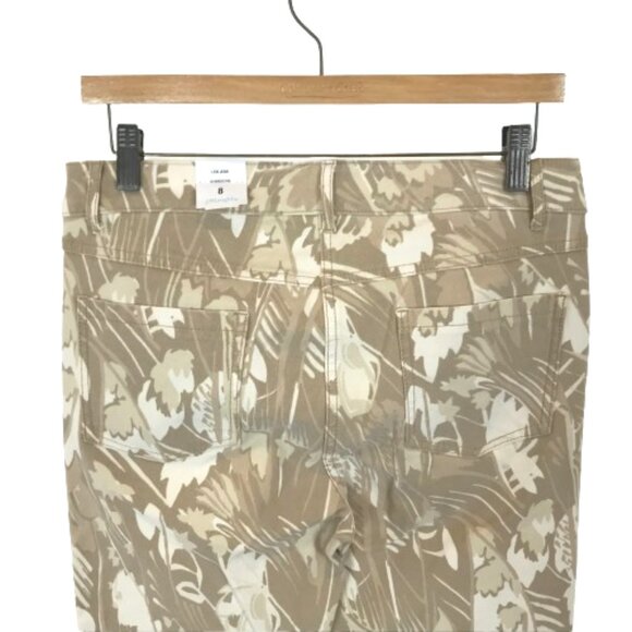 NWT Womens Size 8 8x31 1/2 J. McLaughlin Tan Lexi Denim Slim Fit Jeans NEW - Picture 4 of 6